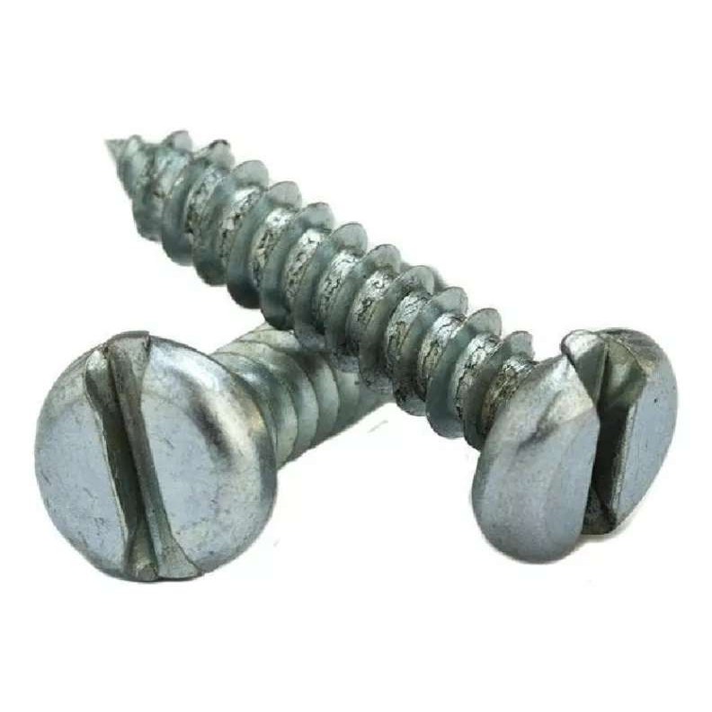 PARAFUSO FENDA CHATA 10 UNIDADES - 35 X 16