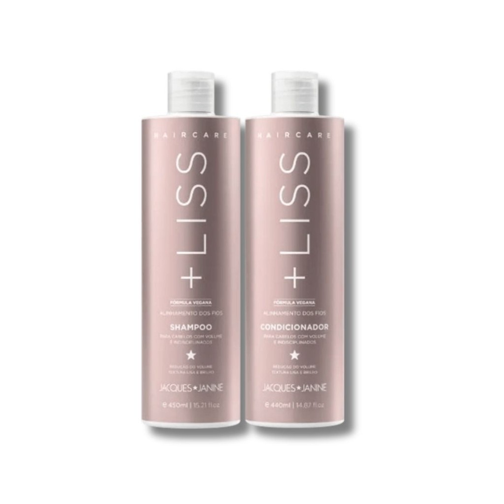 Kit  Jacques Janine Shampoo 450ml E Condicionador 440ml Liss