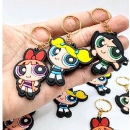 Chaveiro Meninas Super Poderosa Grande 10pecas Lindinha Florzinha