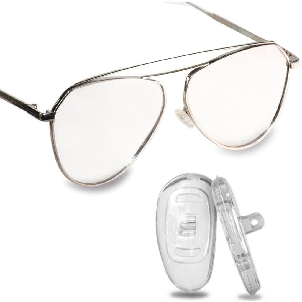 Plaquetas Oculos Nariz Silicone com Parafuso 10 pares Macia em Oferta na Shopee