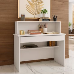 QUEIMA DE ESTOQUE - Penteadeira para Quarto – com 1 Gaveta Multiuso para Maquiagem