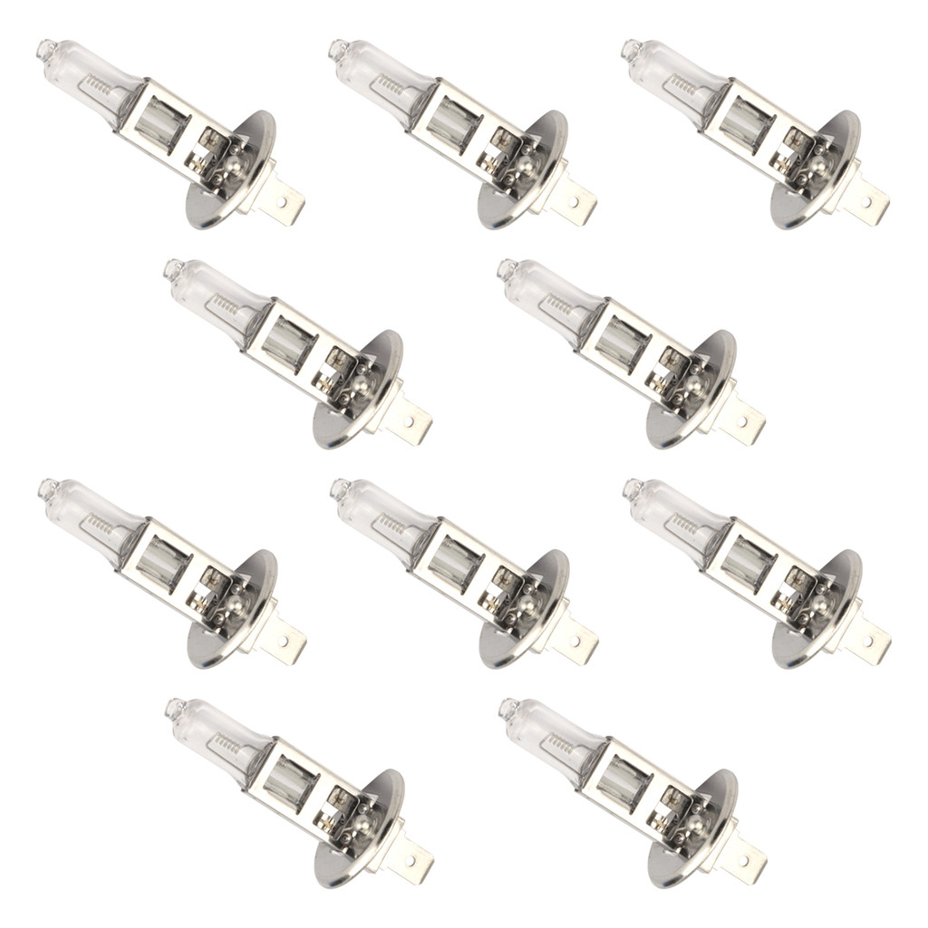 Kit 10 Uni Lâmpada H1 Farol Alto Auxiliar 24v 70w Automotiva