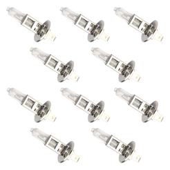 Kit 10 Uni Lâmpada H1 Farol Alto Auxiliar 24v 70w Automotiva