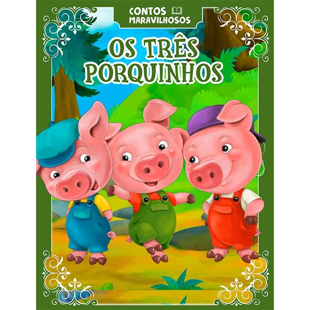 Contos Maravilhosos - Os Três Porquinhos em Oferta na Shopee