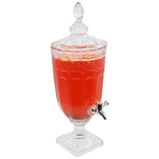 Suqueira Dispenser Bebidas Água Suco 3 Litros Cristal Luxo em Oferta na Shopee