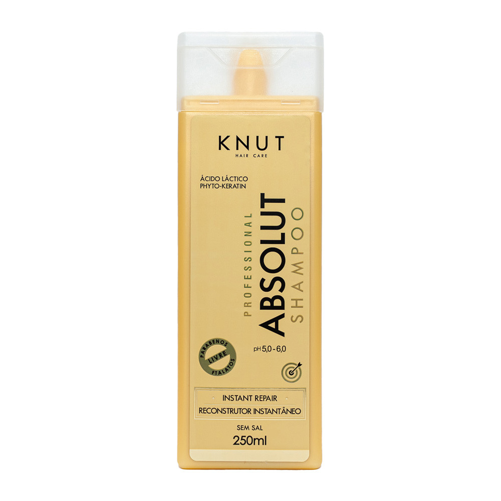 Knut Shampoo Absolut Tratamento Reparação Sem Sal 250ml
