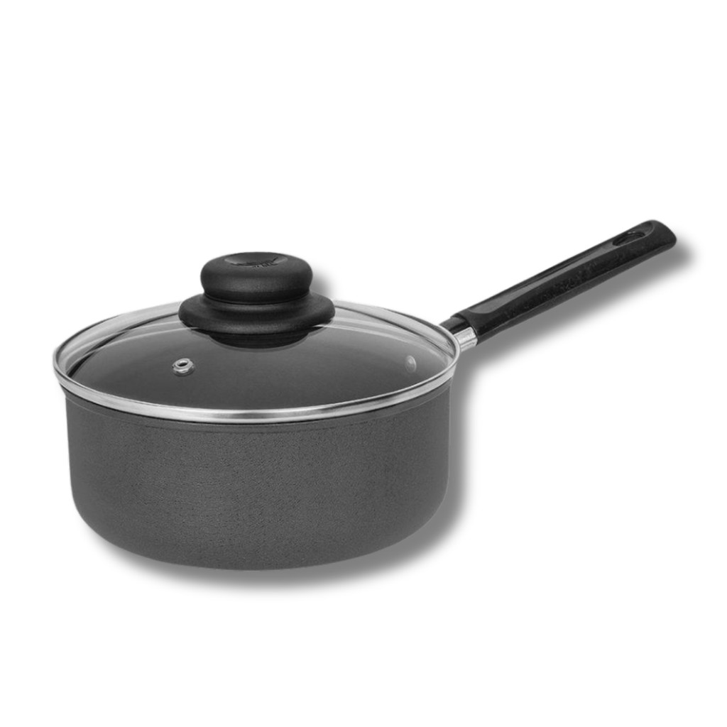 Panela Caçarola Antiaderente Teflon N° 22 - Tpa de Vidro - FA em Oferta na Shopee