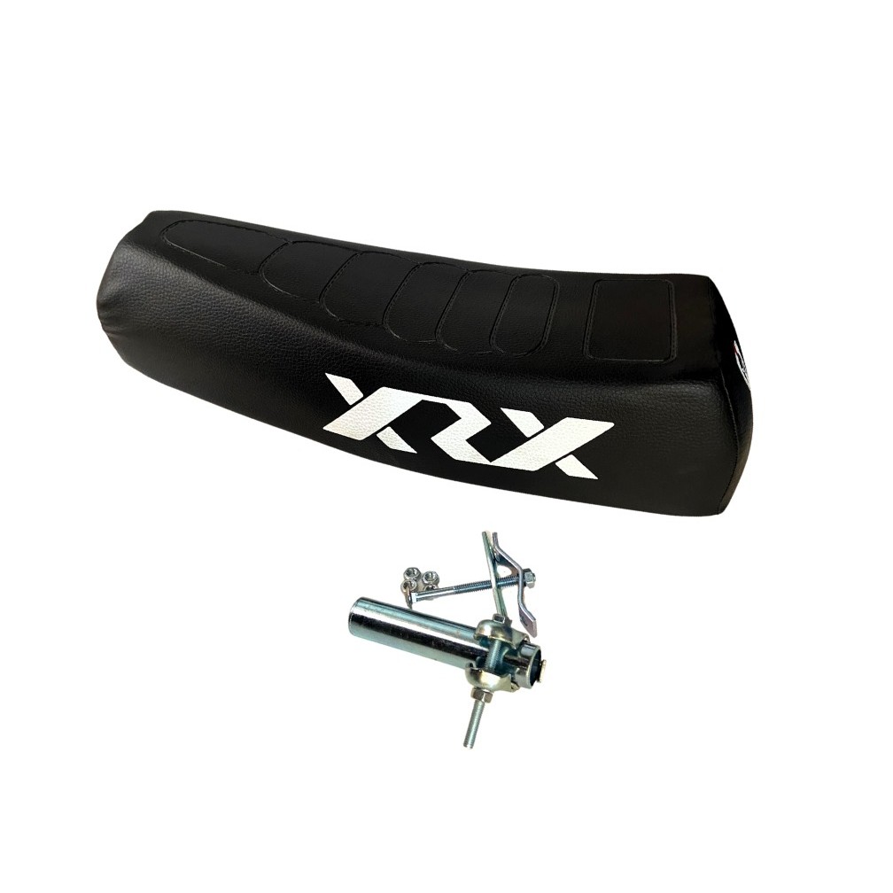 Banco Mobilete Bicicleta Selim + Presilha Canote Cor Preto em Oferta na Shopee