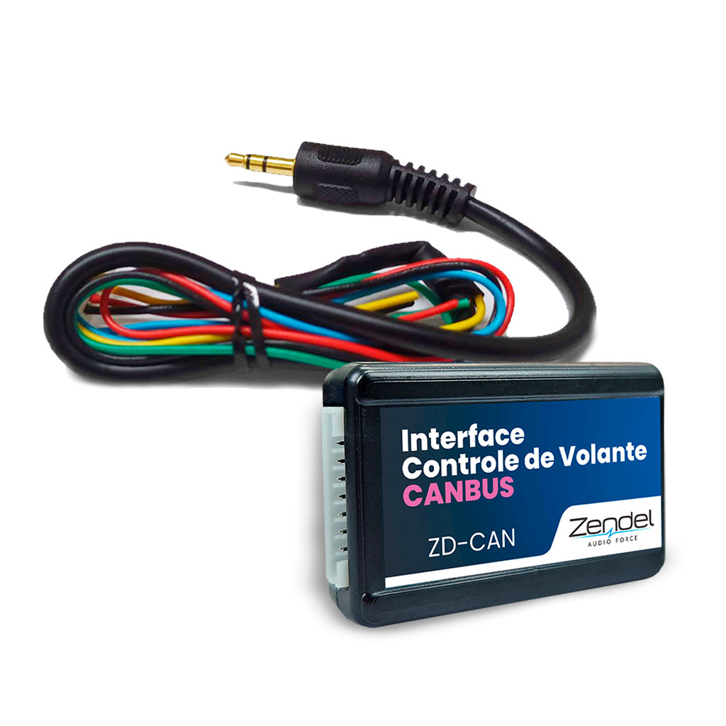 Interface Comando de Volante Com Canbus Rede Zendel Modelo ZD CAN V4 em Oferta na Shopee