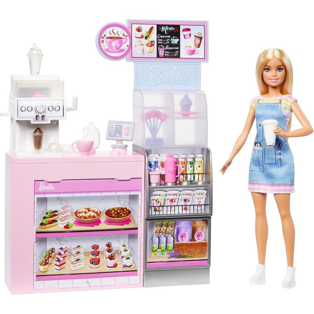 Barbie I Can Be Conjunto de Brinquedo Cafeteria - Mattel em Oferta na Shopee