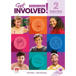 AMERICAN GET INVOLVED! LEVEL 2 STUDENT´S BOOK & APP em Oferta na Shopee