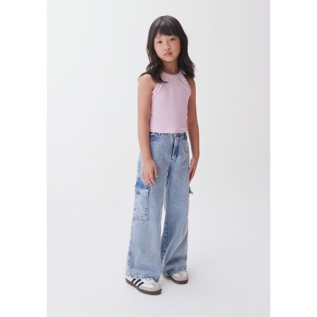 Regata Cropped Infantil Menina Hering Kids - Baby & Kids Fashion