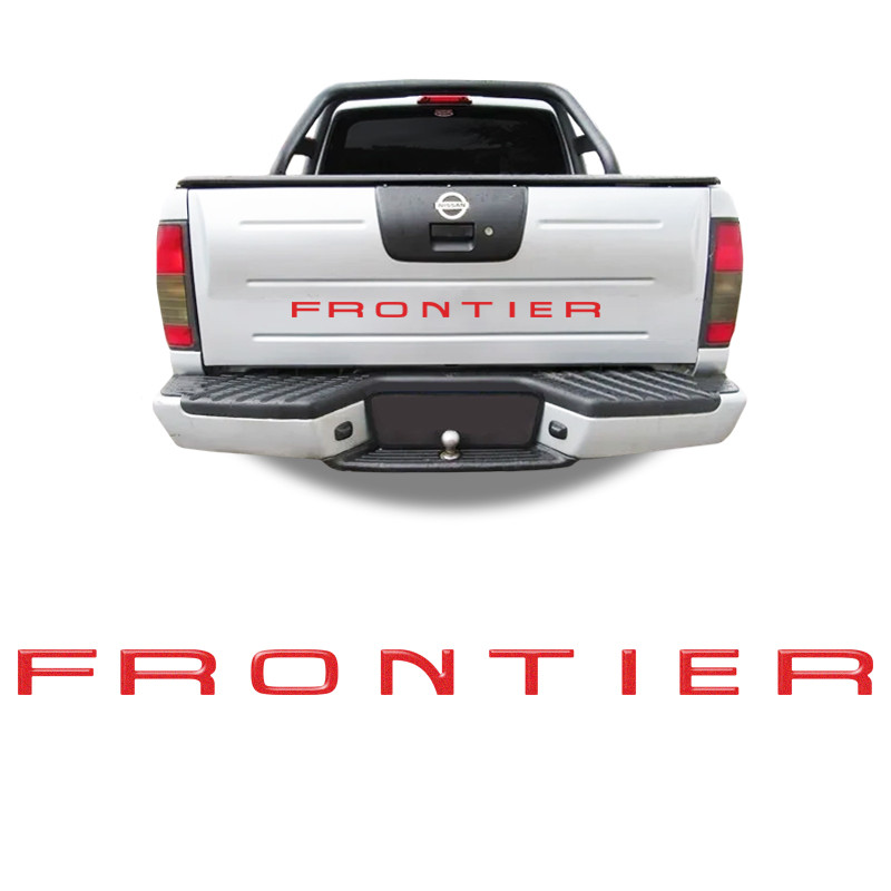 Adesivo Tampa Traseira Frontier 2002/2007 Nissan Resinado em Oferta na Shopee