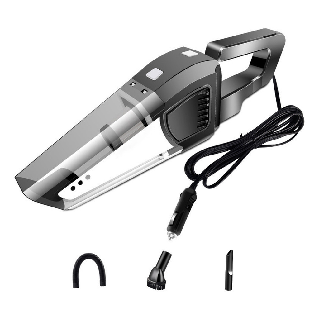 Aspirador De Pó Automotivo Potente 120w 12v Turbo Para Carro