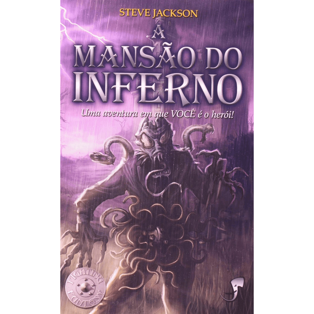 Livro - FF 07 - A Mansão do Inferno - Novo - Livro-Jogo