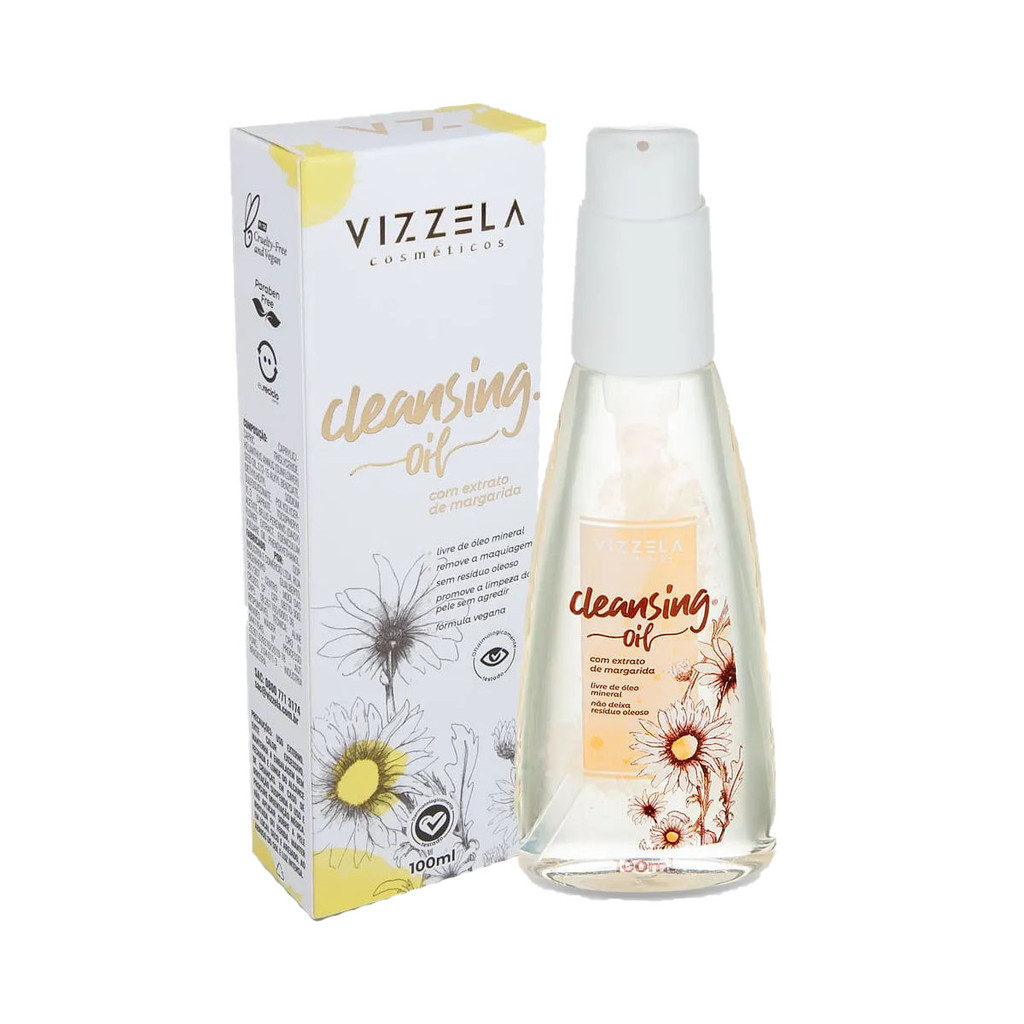 Oleo de Limpeza Vizzela Cleansing Oil 100ml em Oferta na Shopee