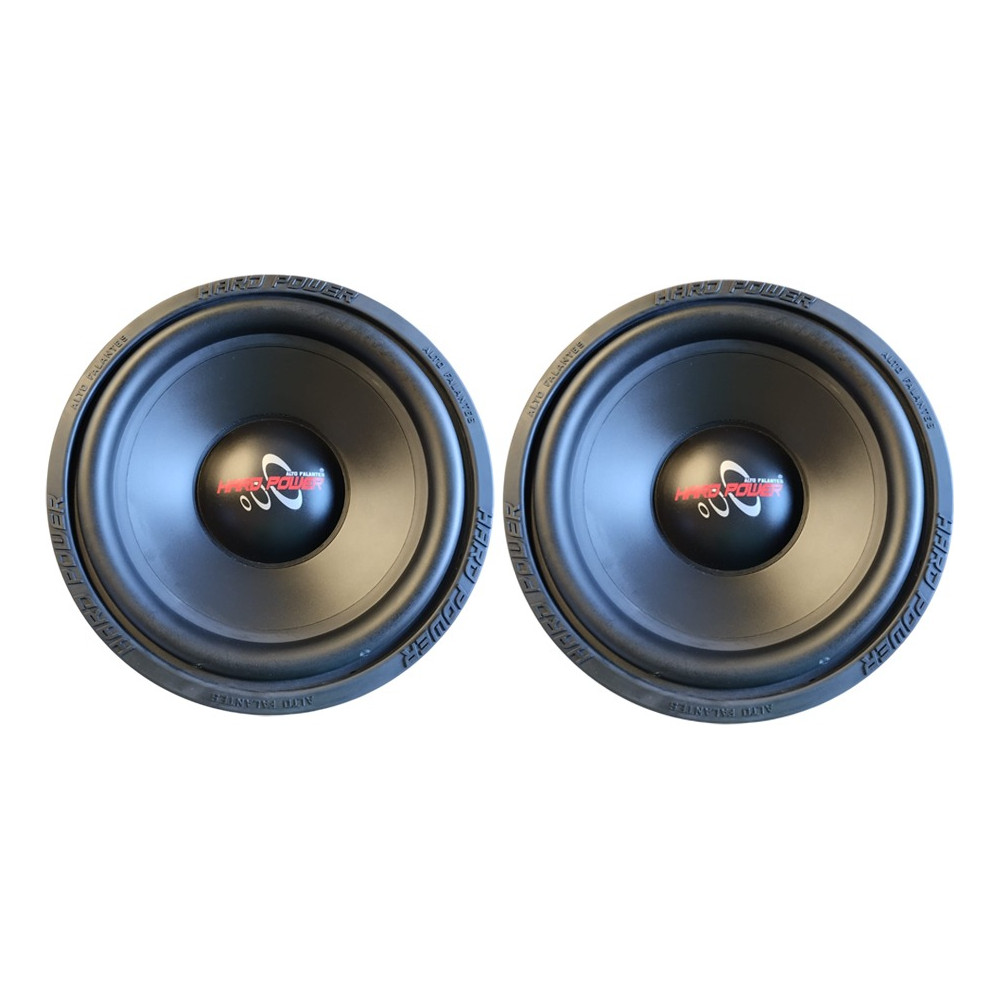 PAR ALTO FALANTE SUBWOOFER HARD POWER HP S300 12 POLEGADAS 4 OHMS