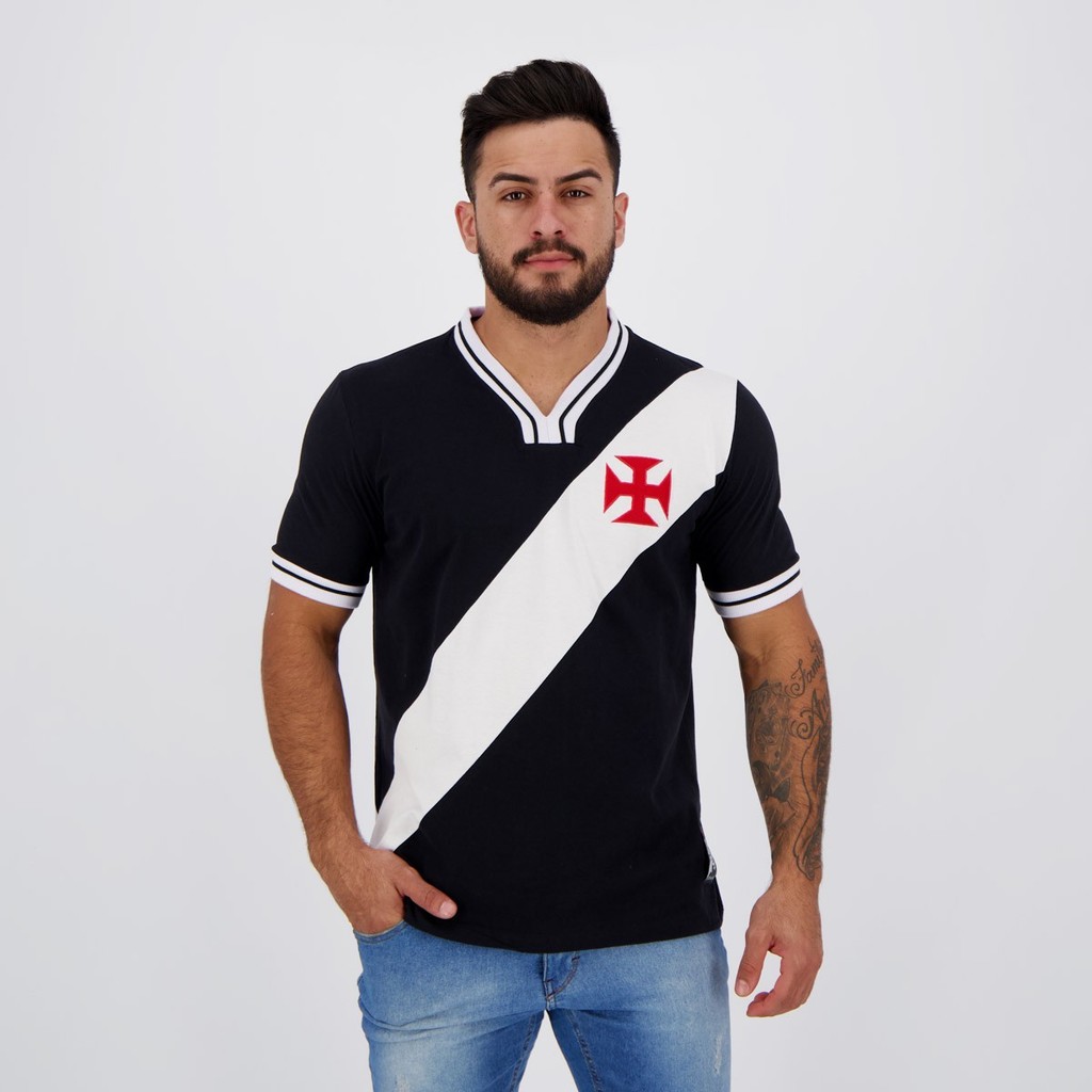 Camisa Vasco da Gama 74 Retrô em Oferta na Shopee