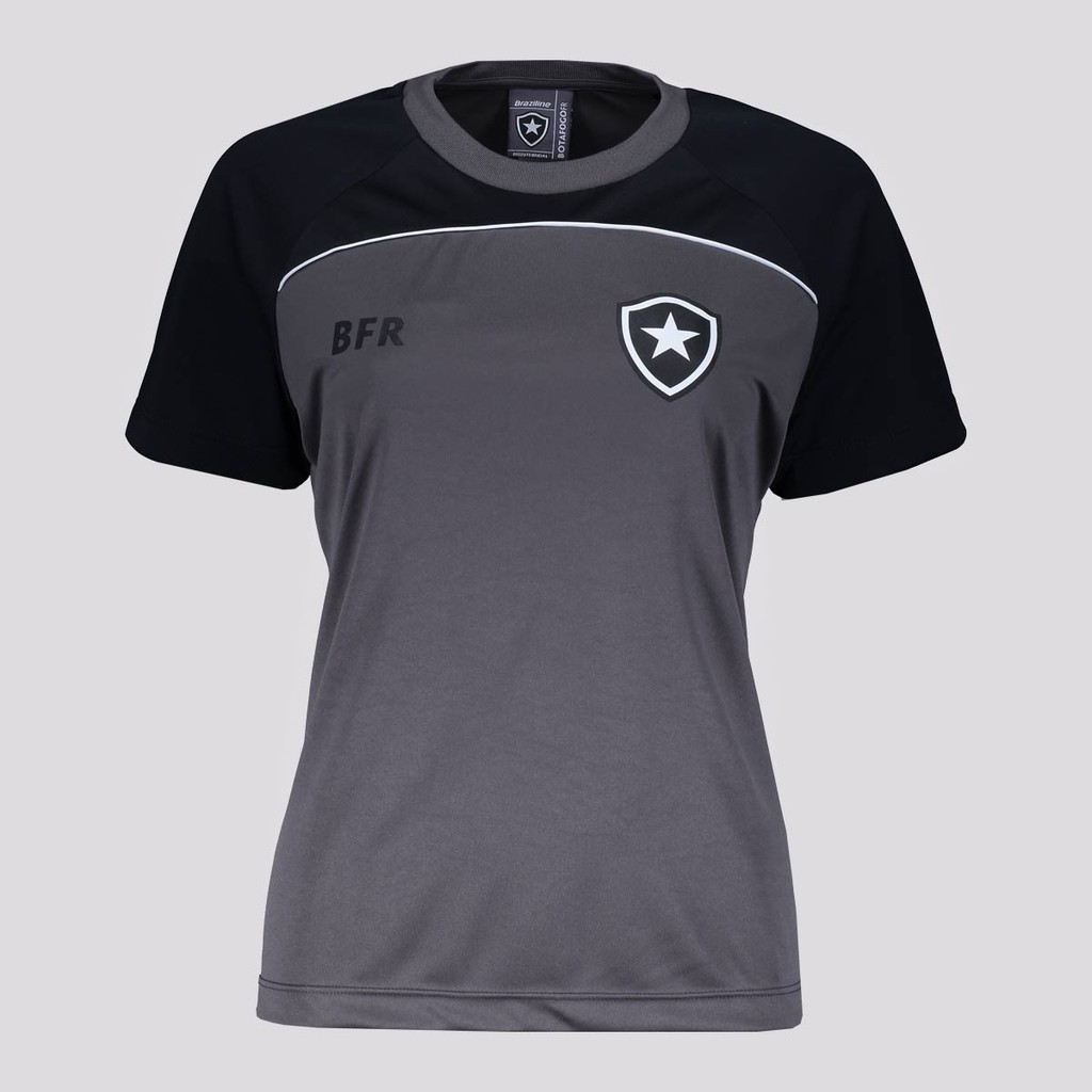 Camisa Botafogo Aurora Feminina Preta em Oferta na Shopee