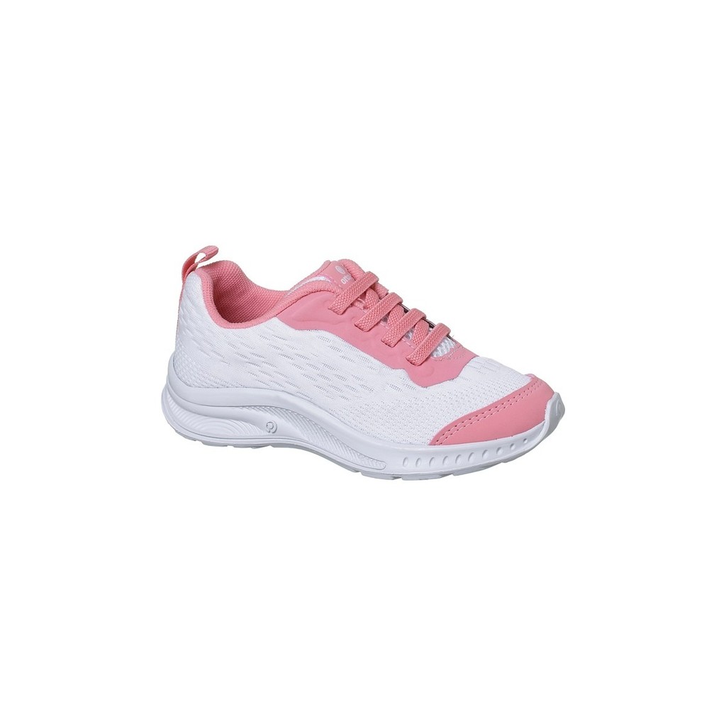 Tenis Dna Flex Branco/Rosa