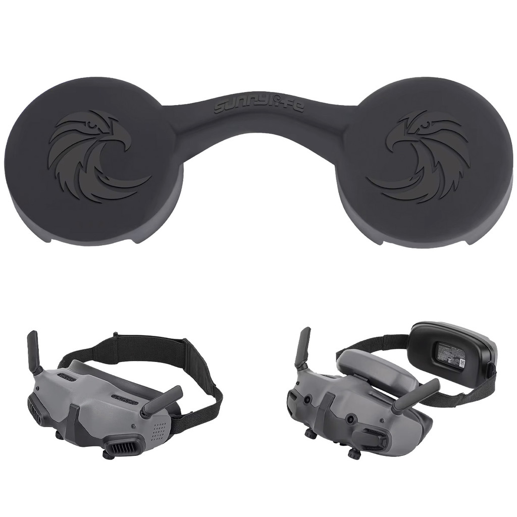 Capa Protetora em silicone para lentes Goggles 2 e 3 DJI