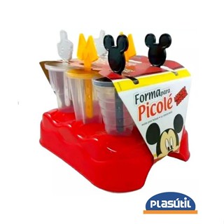 Forminha De Sorvete Infantil Mickey Forma Picolé Divertido - qualidade Plasútil em Oferta na Shopee