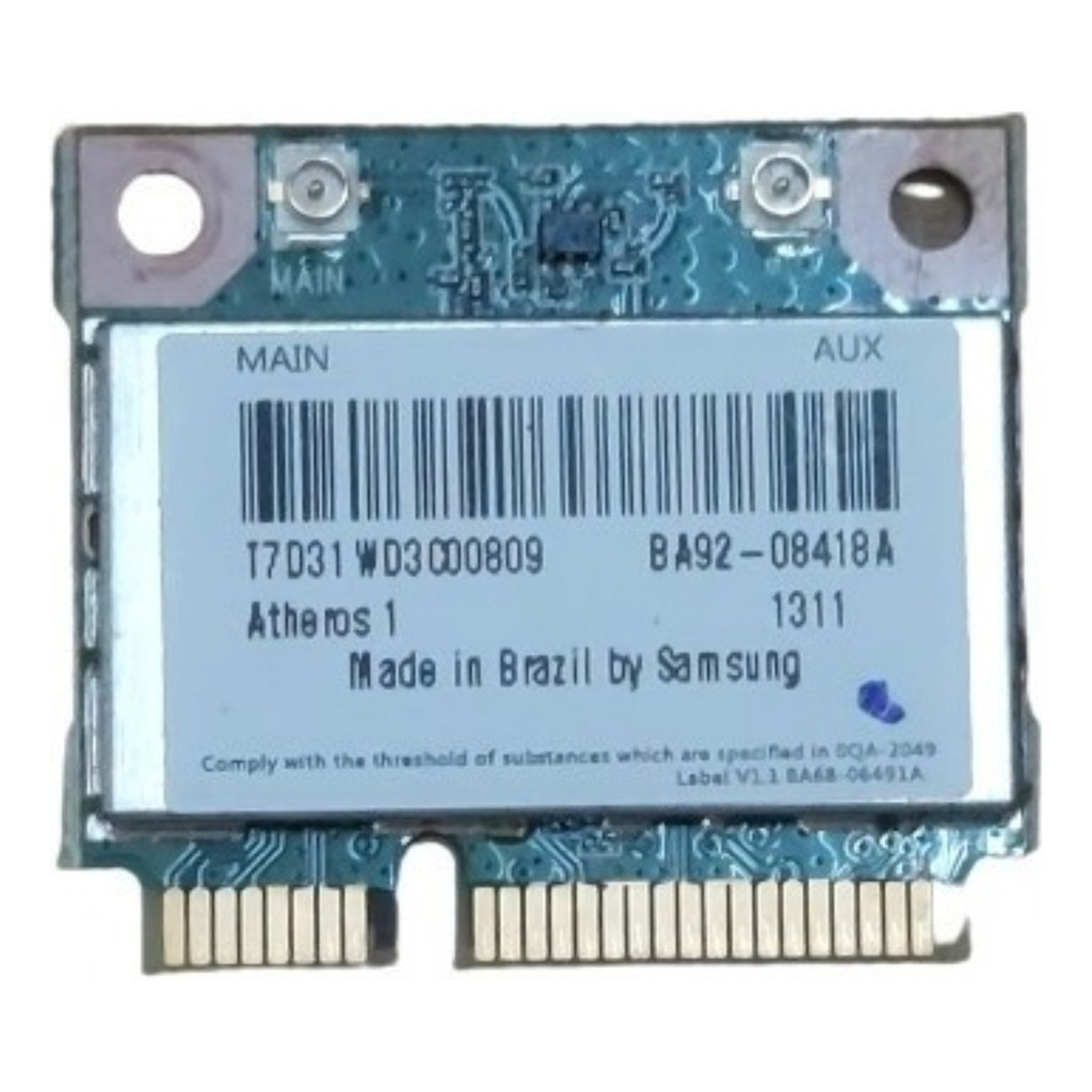 Placa Wireless Notebook Samsung Ba92-08418a Np300e4c