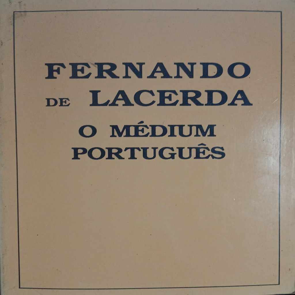 Fernando Lacerda , O Médium Português autor Manuela Vasconcelos