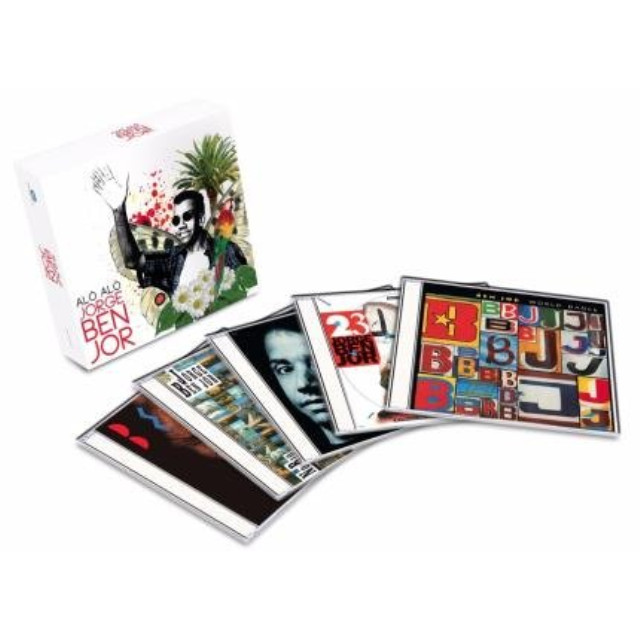 BOX JORGE BEN JOR - ALÔ ALÔ ... BOX COM 5 CDS