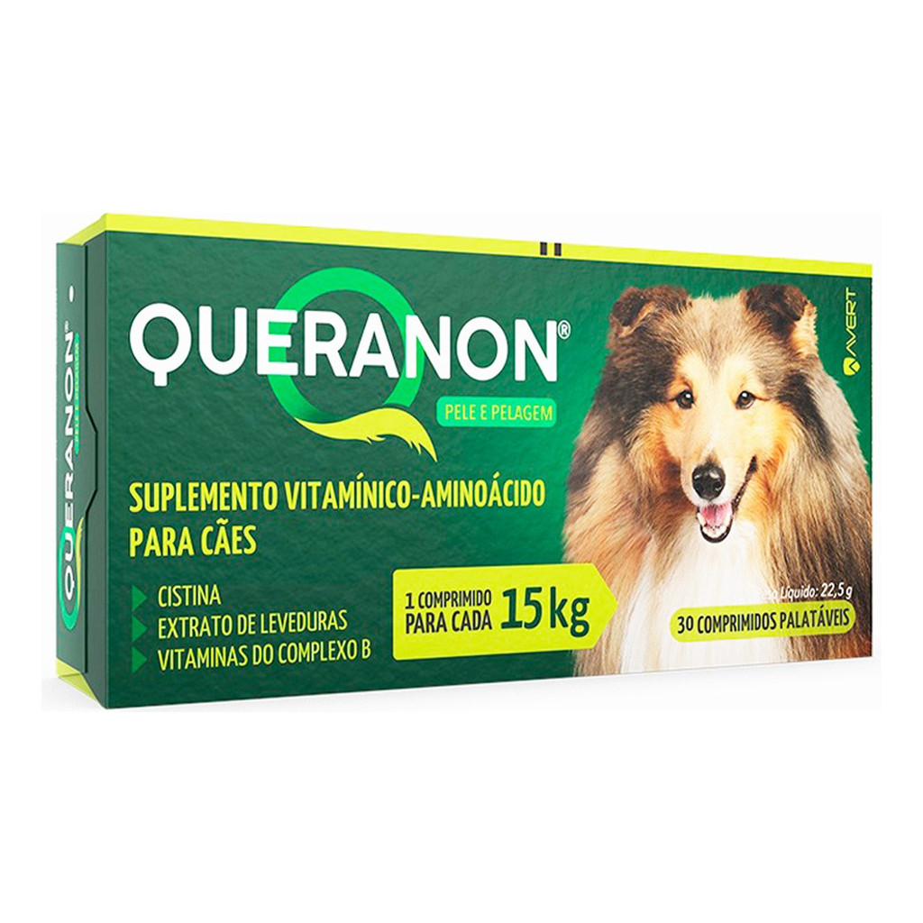 Queranon 15Kg Avert 30 Comprimido - Pets