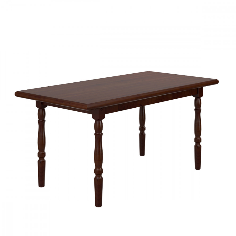 Mesa de Jantar Madeira e MDP 160x80cm Castanho Piratini