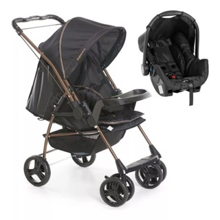 Carrinho Bebê Conforto Milano Rev III Travel Galzerano Cobre em Oferta na Shopee