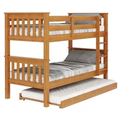 Treliche de Solteiro Madeira Maciça para Colchão 88 x 188 cm Multimóveis CR35245