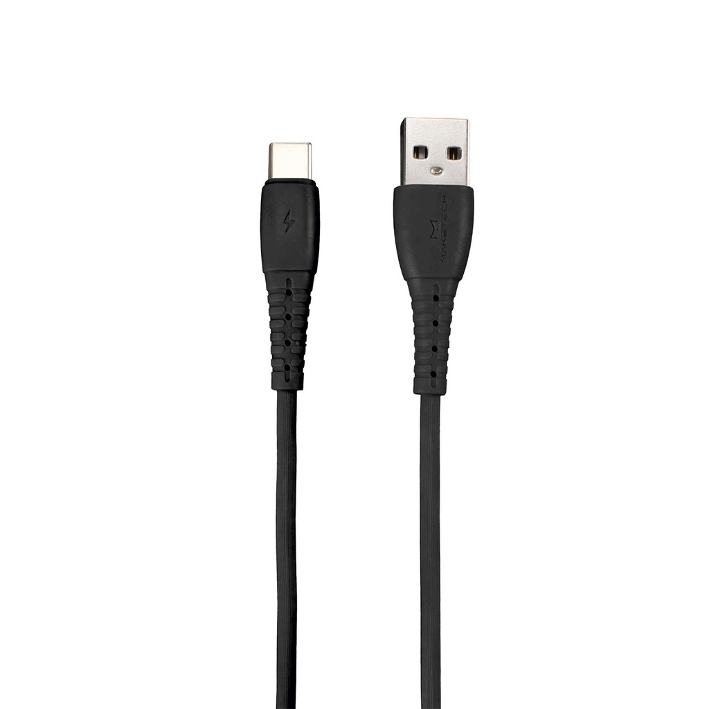 Cabo USB tipo C carregamento rápido emborrachado 1 metro em Oferta na Shopee