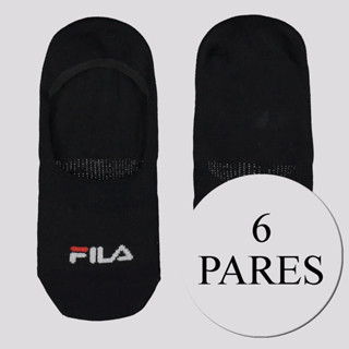 Kit Meia Fila 6 Pares Cano Invisível Preto em Oferta na Shopee