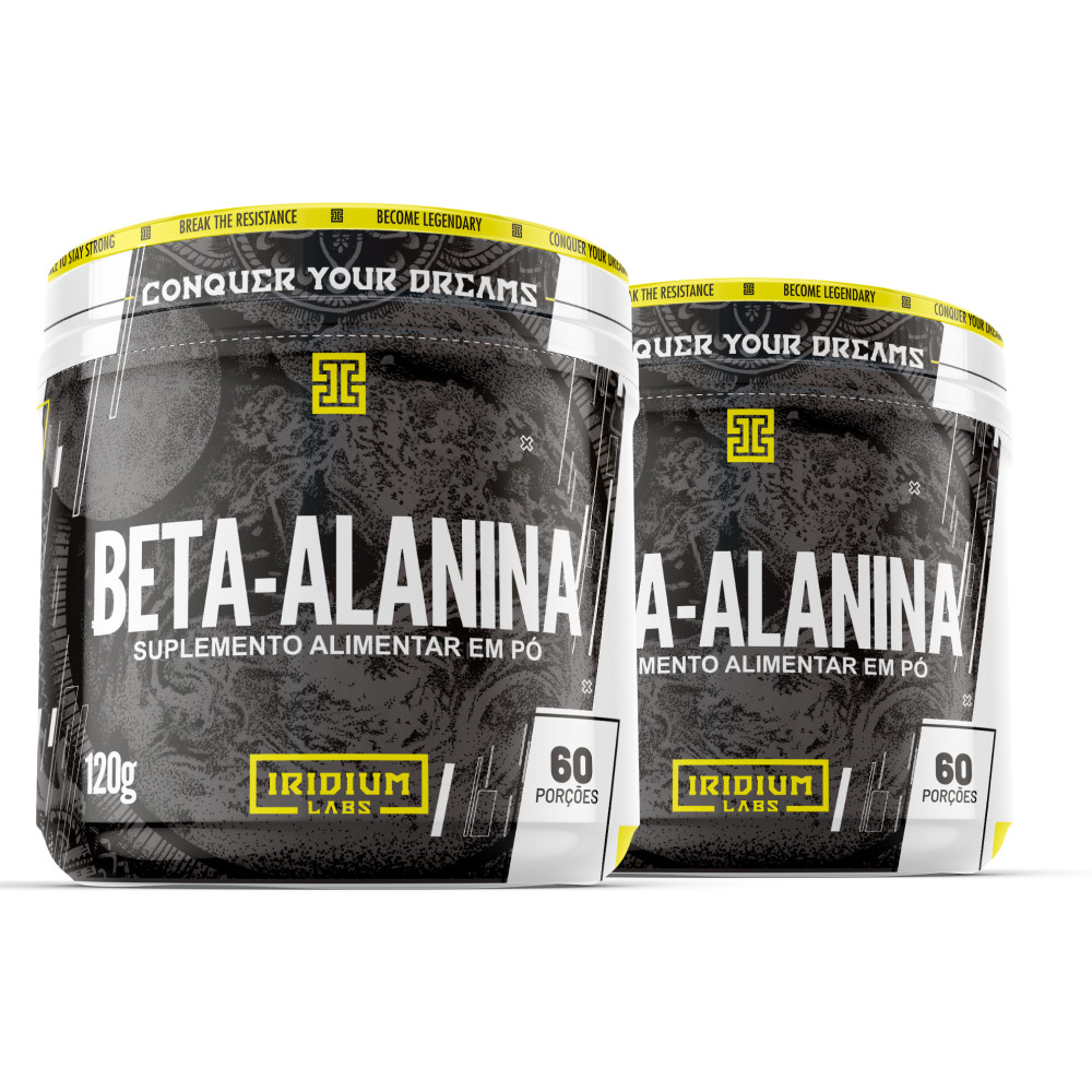 Kit 2x Beta Alanina - 120g Iridium Labs em Oferta na Shopee
