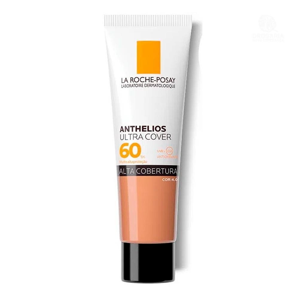ANTHELIOS ULTRA COVER PROTETOR SOLAR FPS60 COR 4.0 COM 30G em Oferta na Shopee