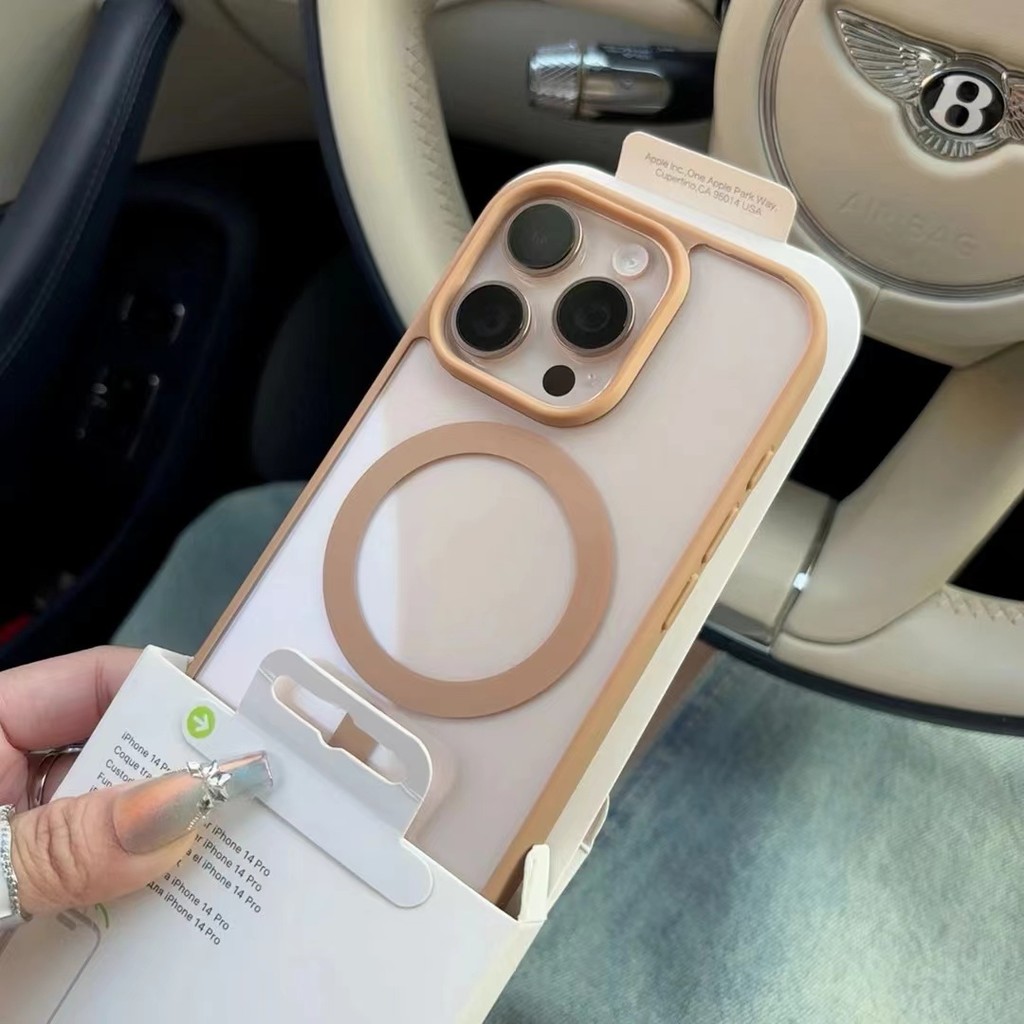 Adequado Para iPhone 16 Pro Max 15 14 13 12 11 Plus TPU Capa Magnética Transparente em Oferta na Shopee