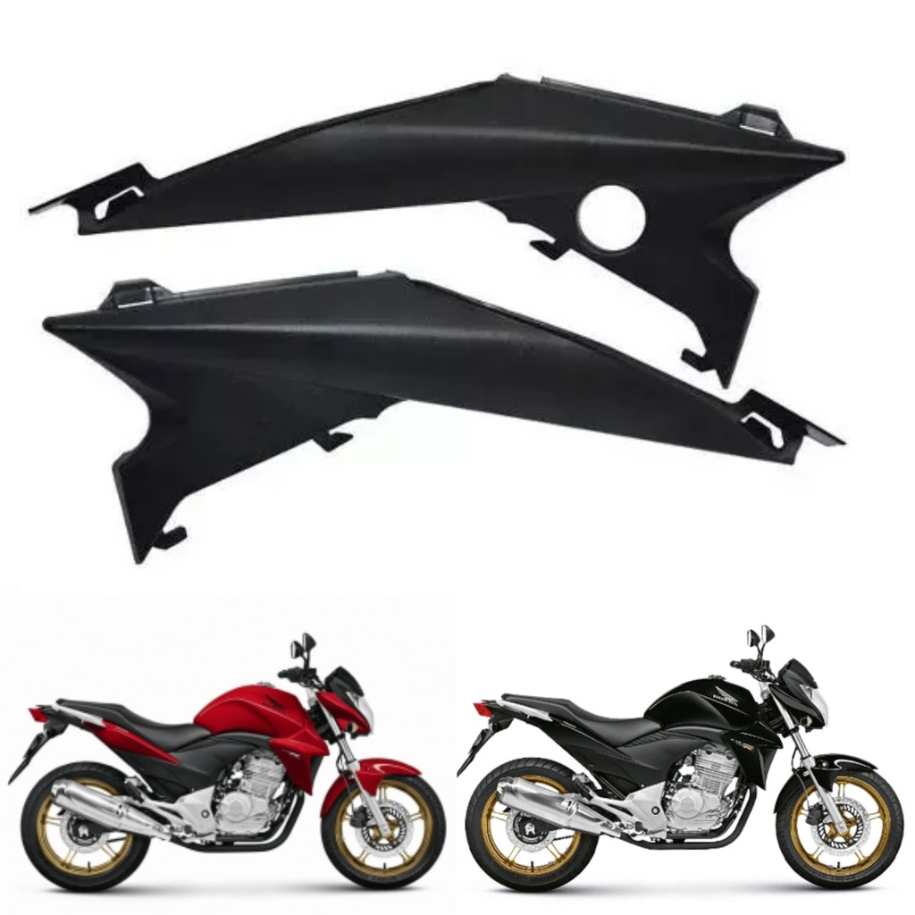 Carenagem Capa Traseira Lateral Honda Cb300 2009 2010 2011 2012 2013 2014 2015 PARAMOTOS HONDA