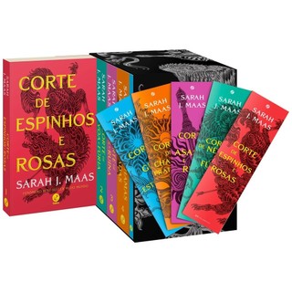 Box Corte de espinhos e rosas (Novas capas) - Acompanha marcadores Livros Bt