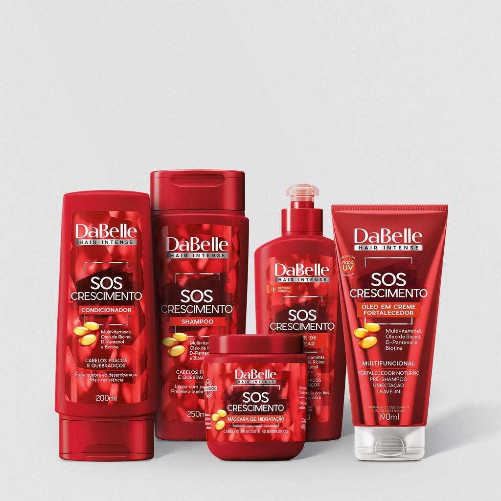 DaBelle Kit 5 Produtos - SOS Crescimento - Beauty