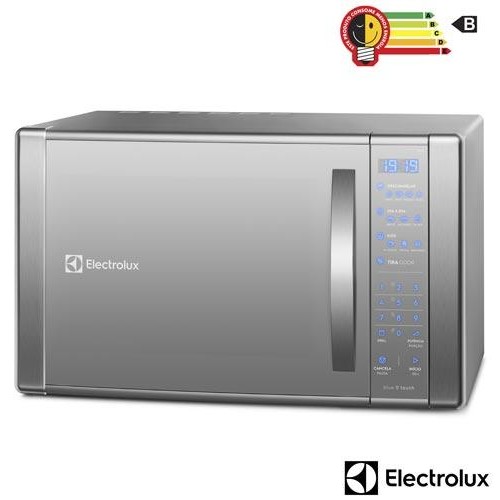 Micro-ondas Electrolux com 31 Litros de Capacidade e Grill Prata - ME41X
