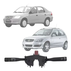 Chave de Seta / Farol / Alerta Completa para GM Chevrolet Celta / Prisma - Sem Limpador Traseiro