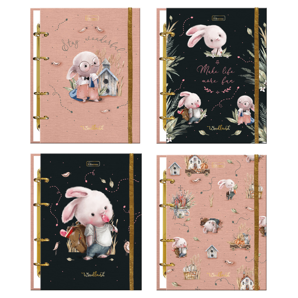 Caderno Argolado Colegial Cartonado WoodLand 80 Folhas - CADERSIL em Oferta na Shopee