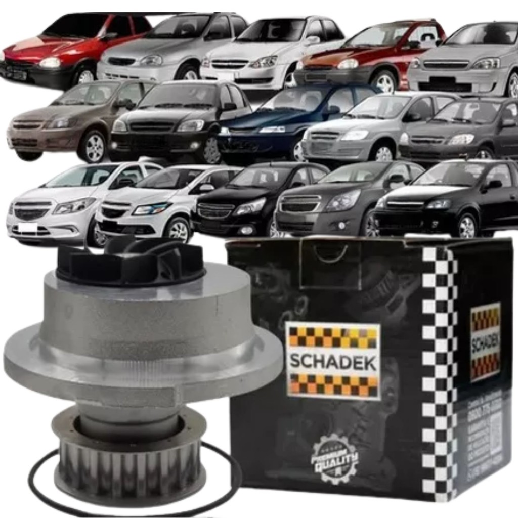 Bomba Água GM Chevrolet Celta / Corsa / Classic / Cobalt / Agile / Meriva / Montana / Onix / Prisma - 1.0 / 1