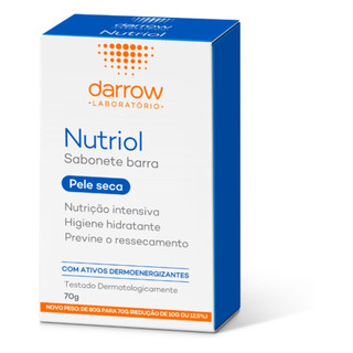 Sabonete em Barra Darrow Nutriol Pele Seca 70g em Oferta na Shopee