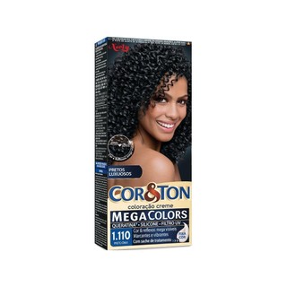 Coloração Niely Cor&Ton Preto Ônix 1110 em Oferta na Shopee
