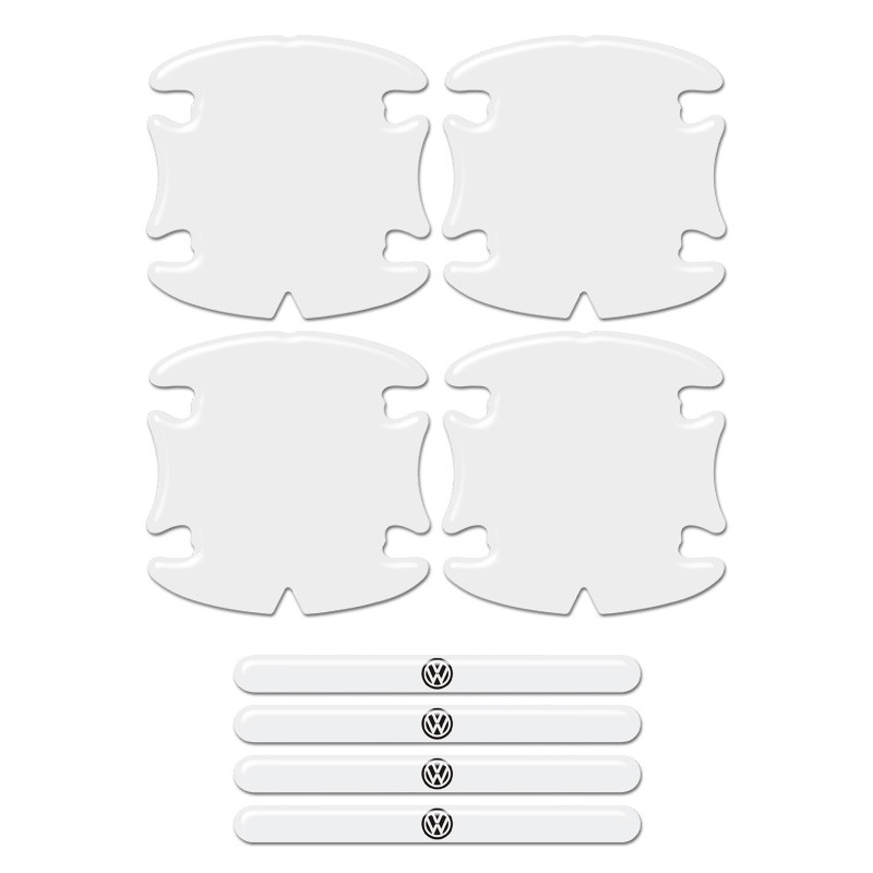 Adesivos Protetor Maçaneta Volkswagen Polo Golf Fox Resinado