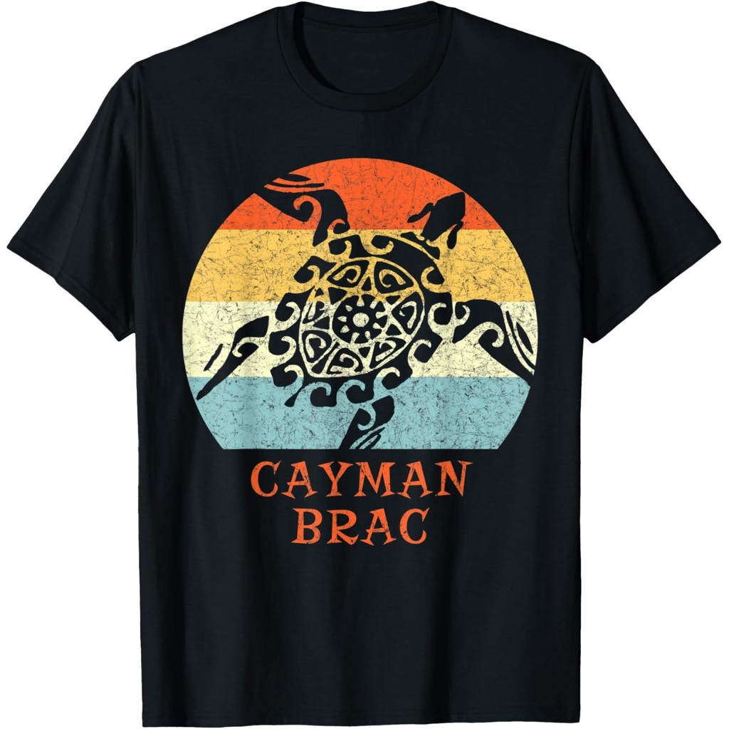 Camiseta Cayman Brac Vintage Retro Lembrança De Férias