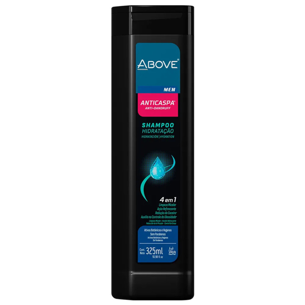 Shampoo Above Men Anticaspa 4 em 1 325ml